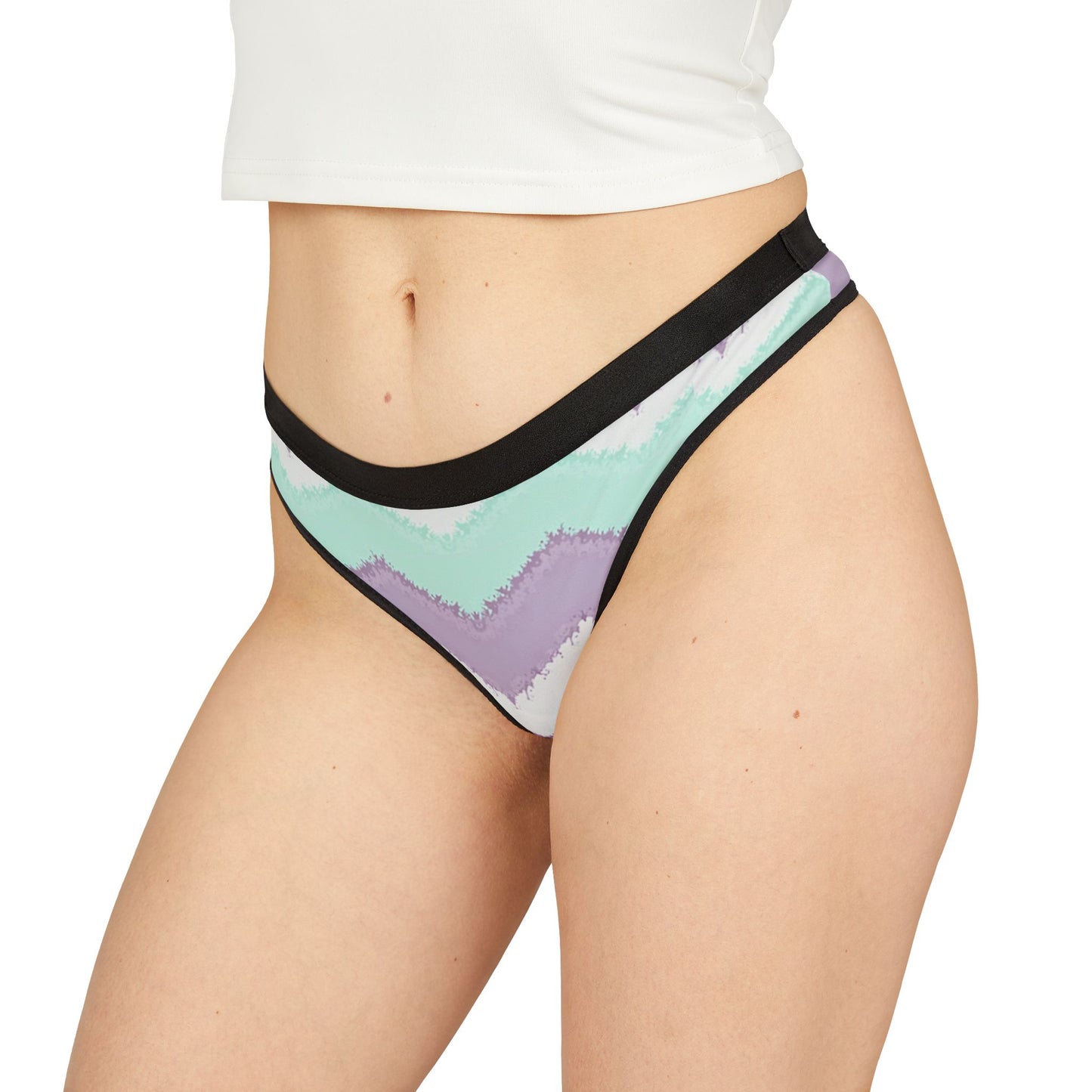 NH Purple/Mint - Women's Thong