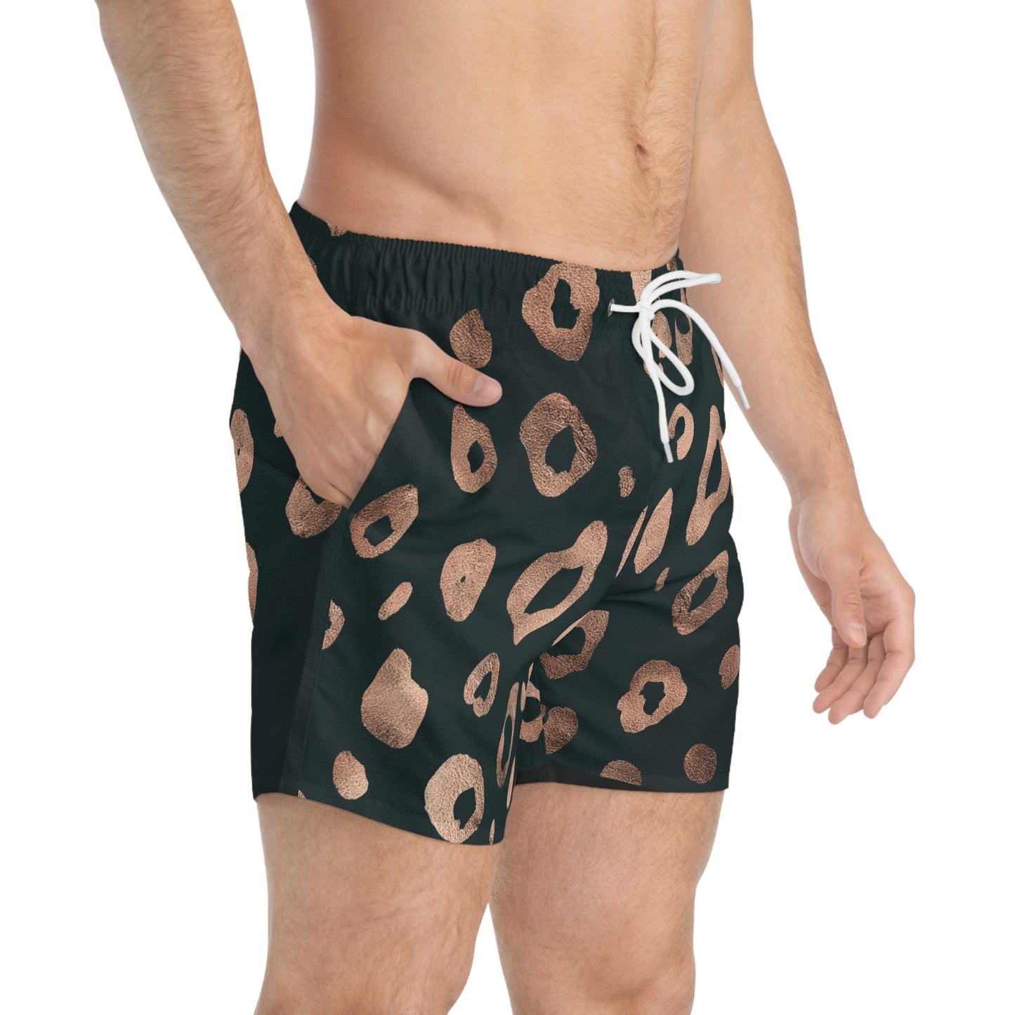 The Leopard Swim Trunks