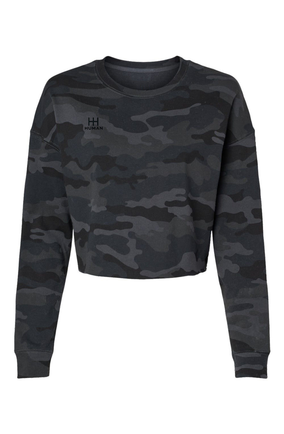 NH Lightweight Camo Cropped Crew