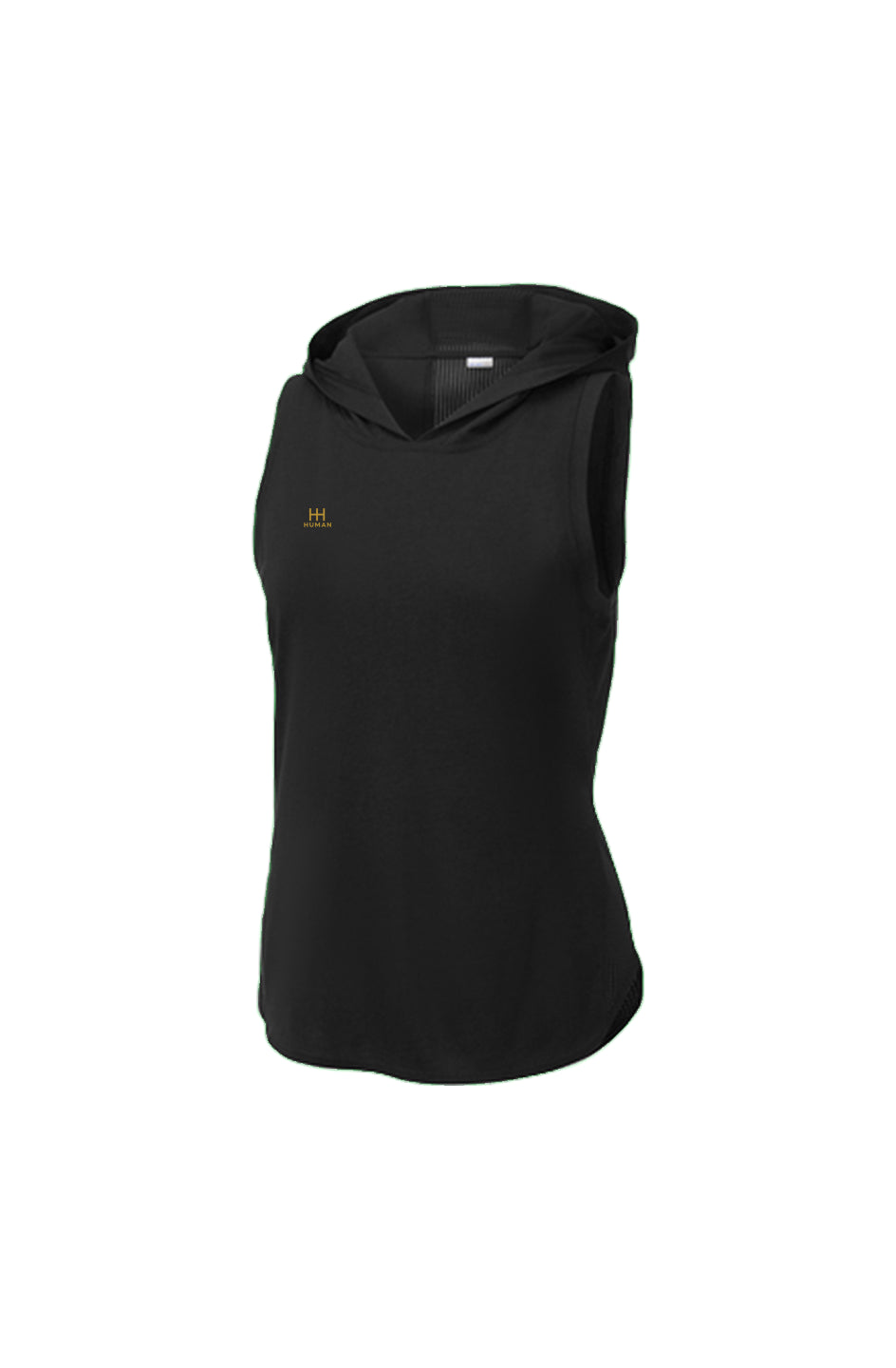 NH Black/ Black Triad Solid Hoodie Tank
