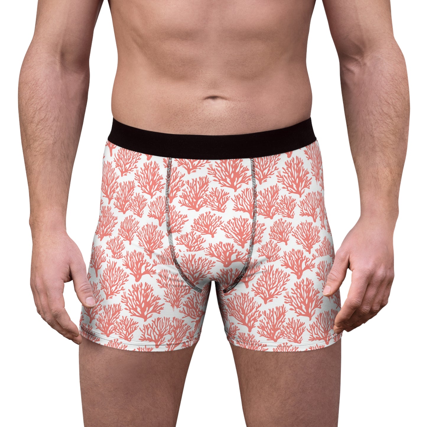 Men's Coral - Boxer Briefs