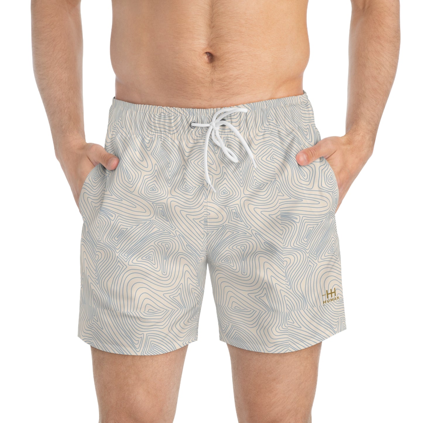 NH Blue Fiber Swim Trunks