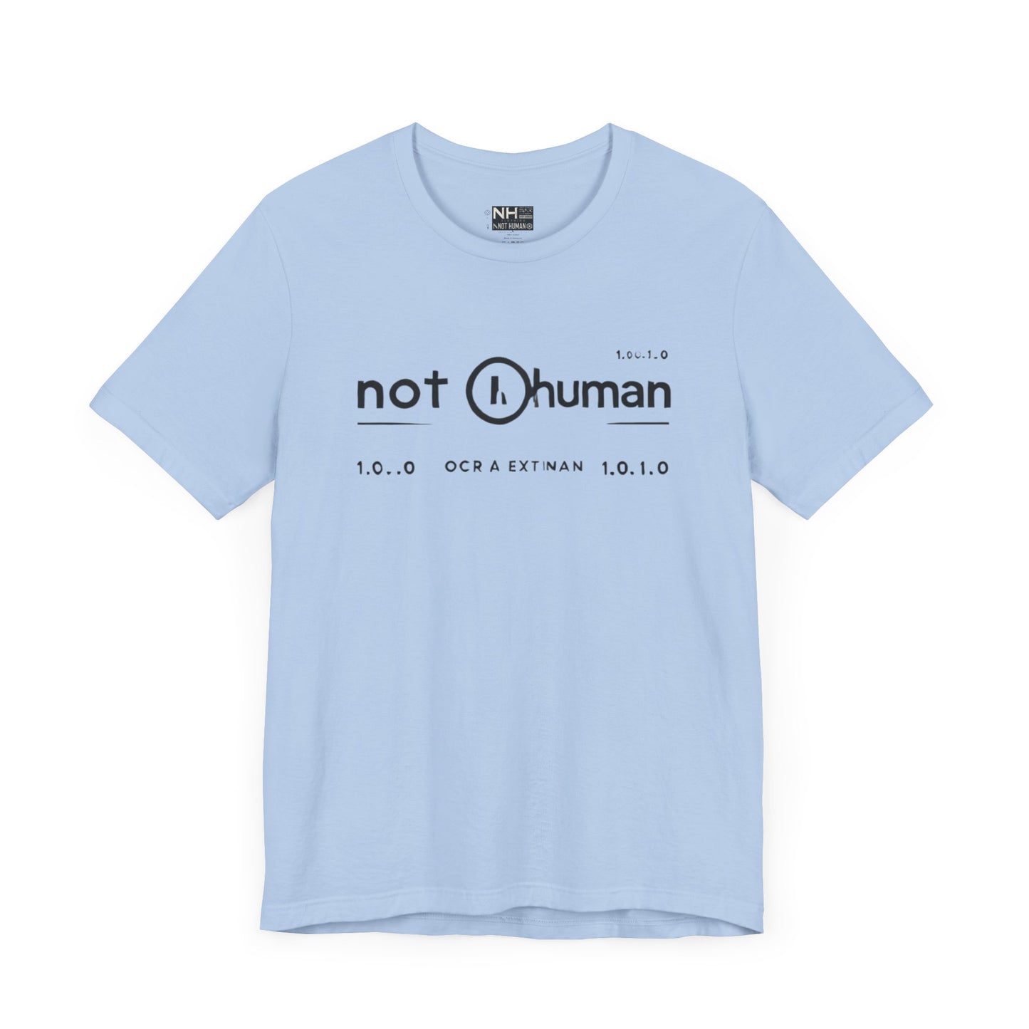 Not Human OGT - Fitted Unisex Jersey Short Sleeve