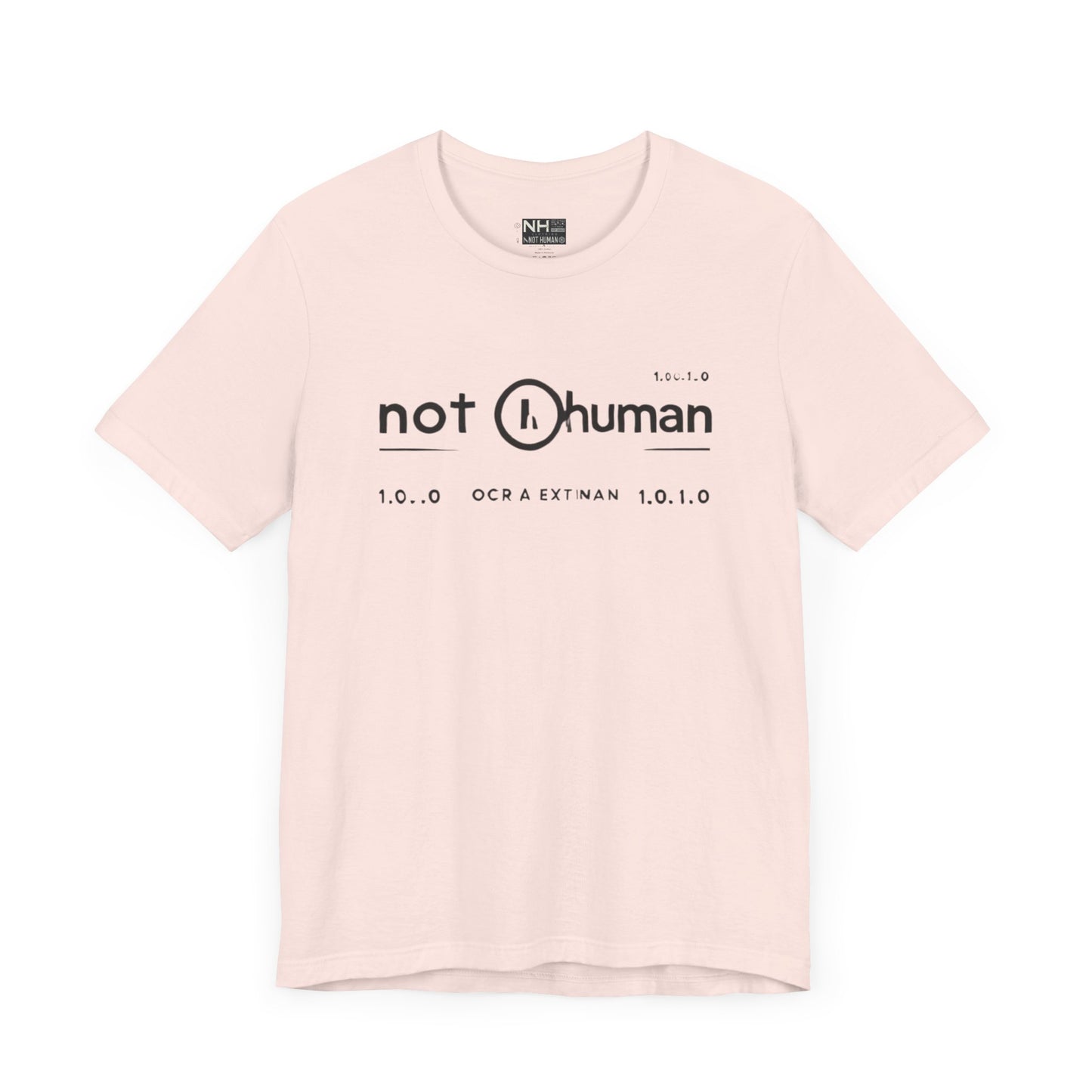 Not Human OGT - Fitted Unisex Jersey Short Sleeve