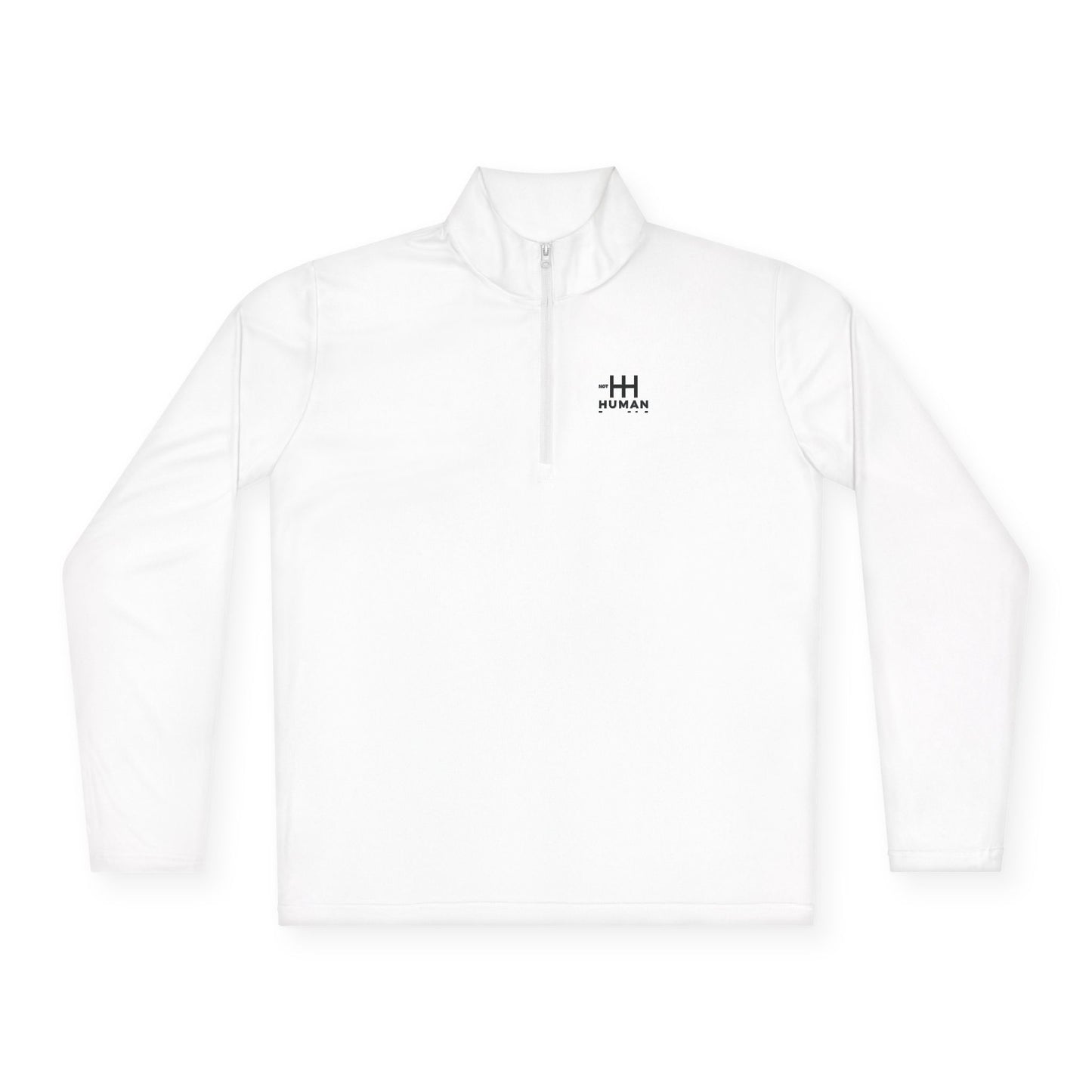 Not Human - Unisex Quarter-Zip Duality Pullover