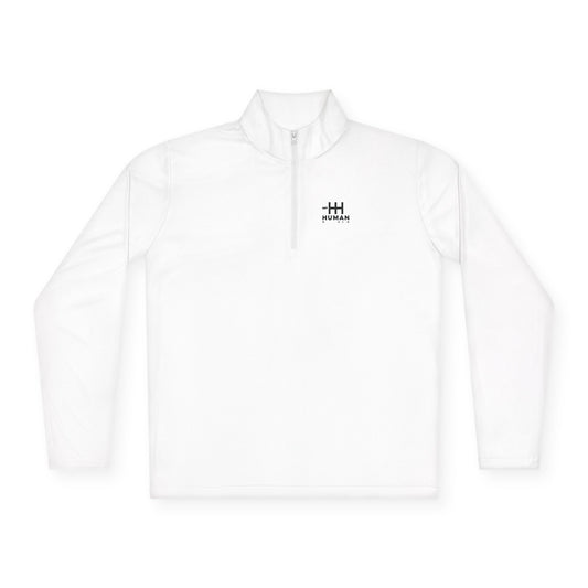 Not Human - Unisex Quarter-Zip Duality Pullover