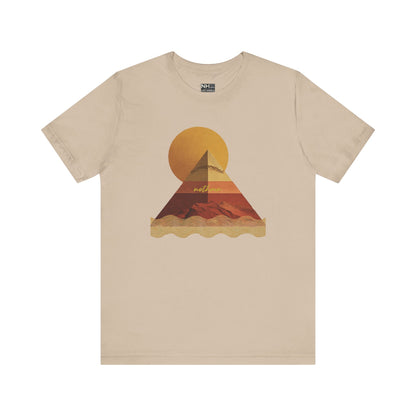 Pyramid Awakening - Fitted Unisex Jersey Short Sleeve Tee
