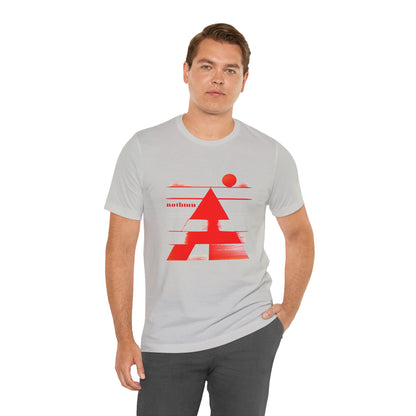 Desert Pyramid Tee - Fitted Unisex Jersey Short Sleeve Tee