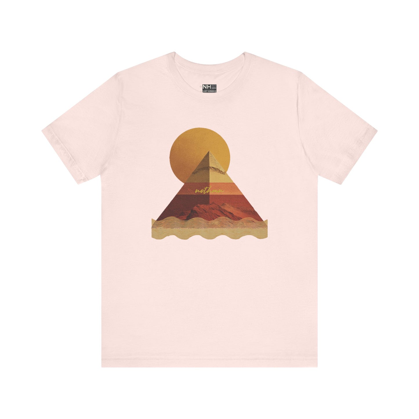 Pyramid Awakening - Fitted Unisex Jersey Short Sleeve Tee