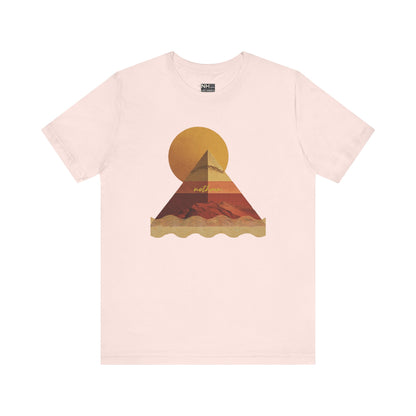Pyramid Awakening - Fitted Unisex Jersey Short Sleeve Tee