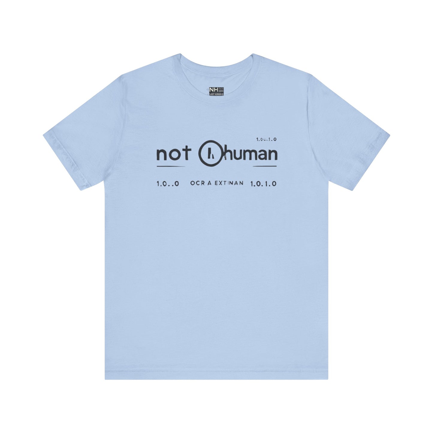 Not Human OGT - Fitted Unisex Jersey Short Sleeve
