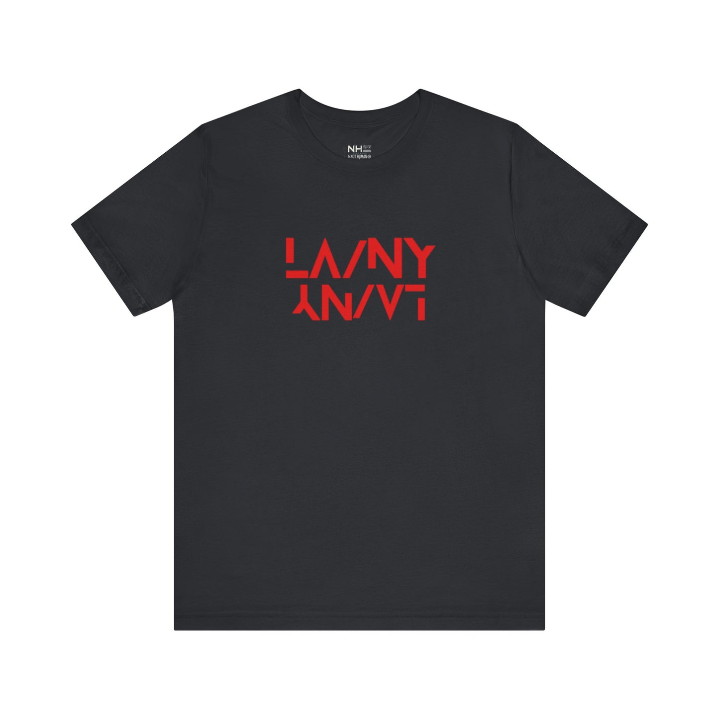 LA/NY - Fitted Unisex Jersey Short Sleeve Tee