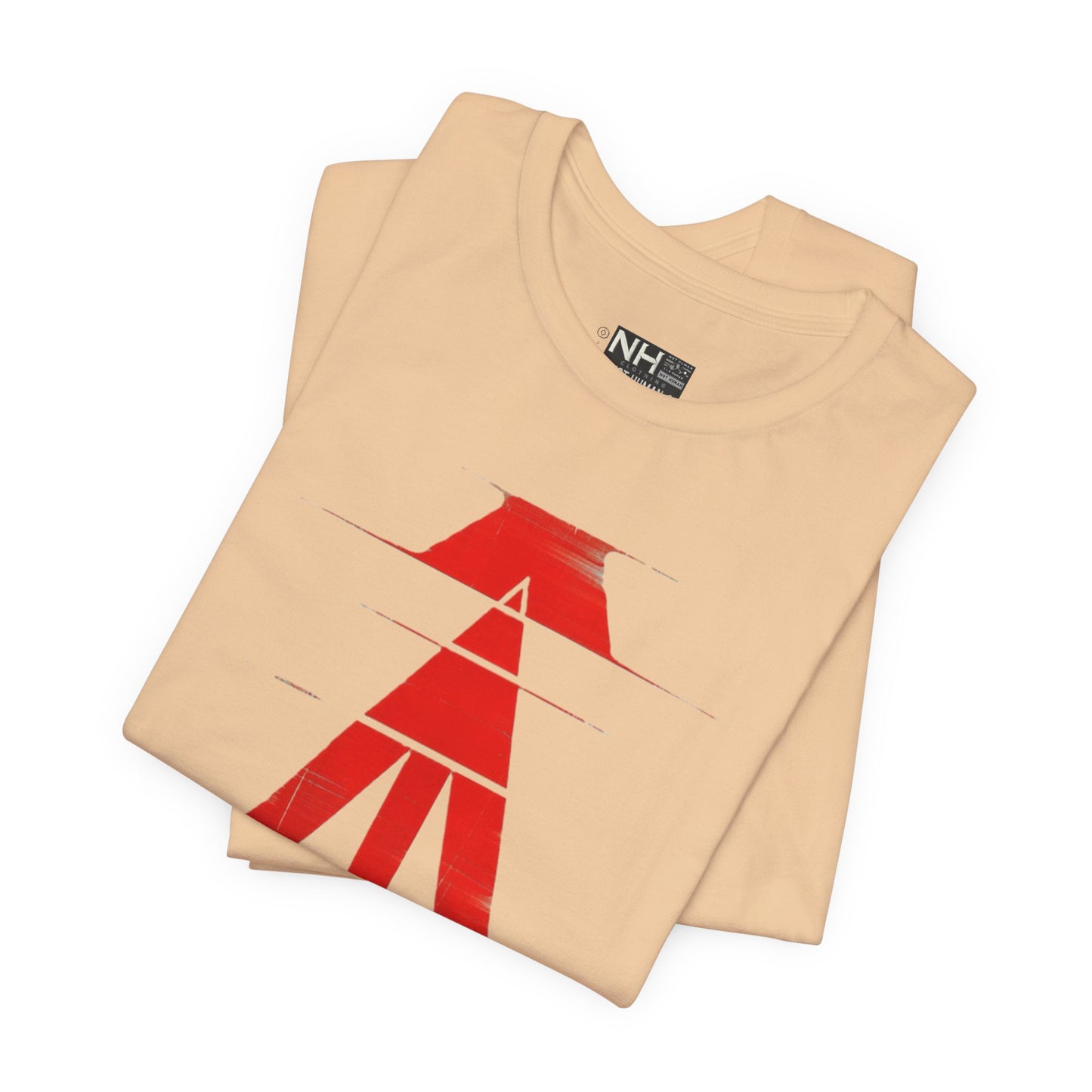 System Glitch Tee - Fitted Unisex Jersey Short Sleeve Tee