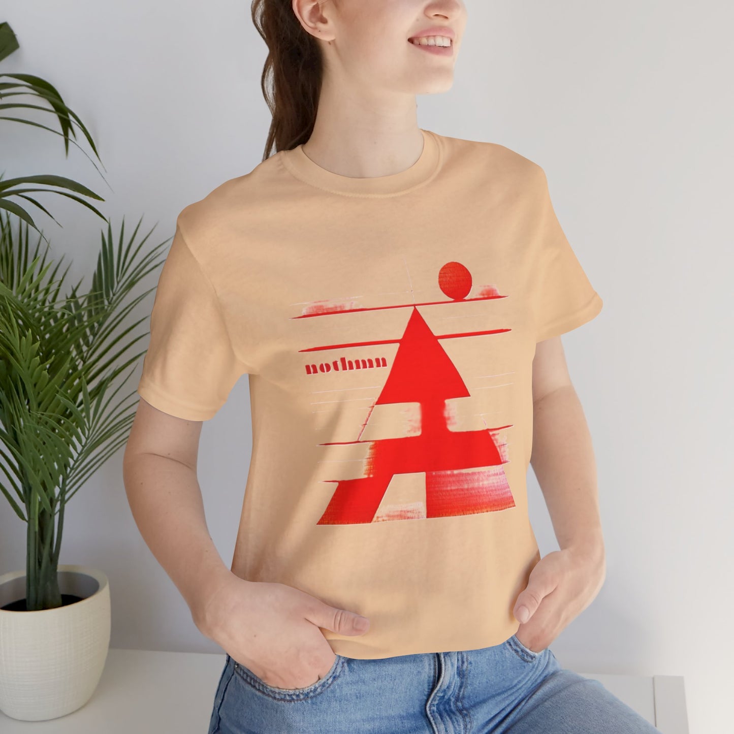 Desert Pyramid Tee - Fitted Unisex Jersey Short Sleeve Tee