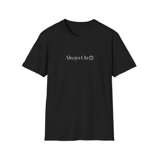 Always On T-Shirt — Minimalist Graphic Tee