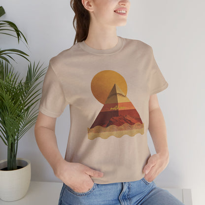 Pyramid Awakening - Fitted Unisex Jersey Short Sleeve Tee