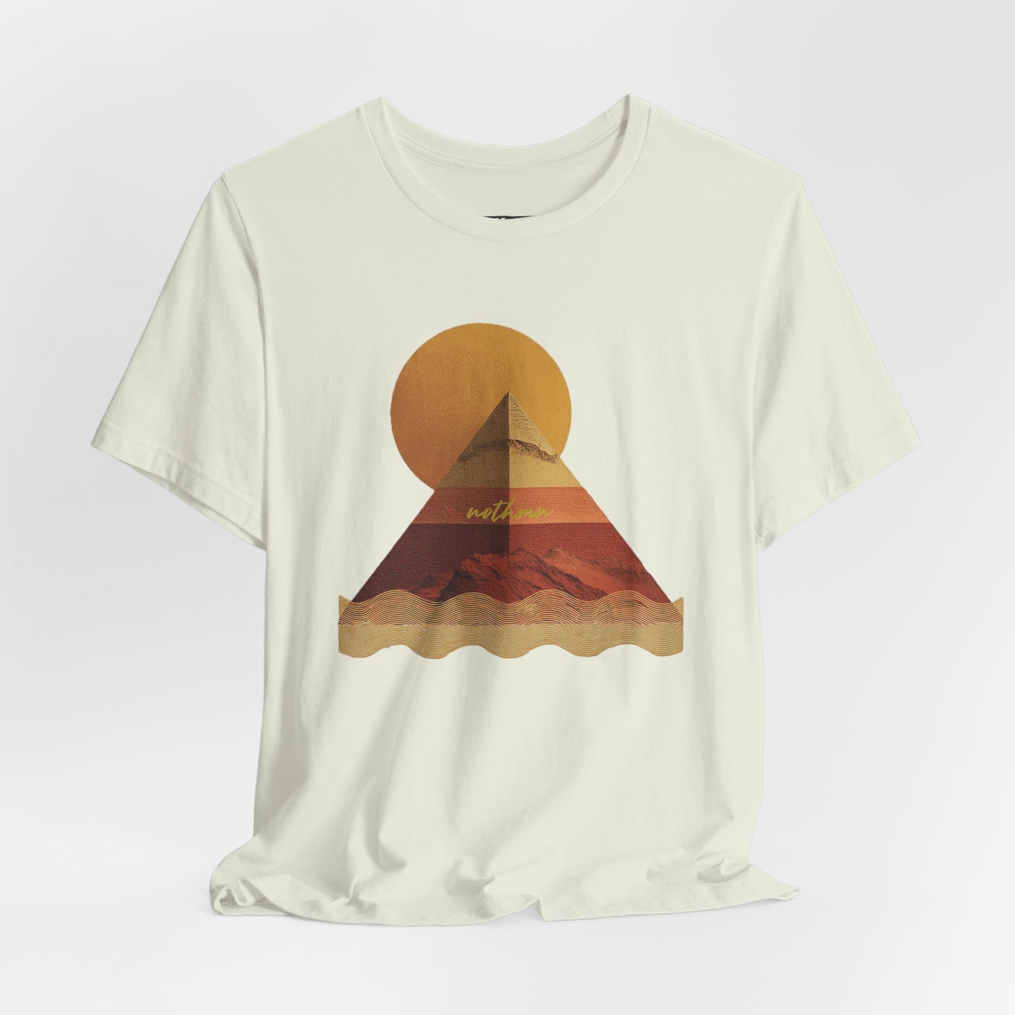 Pyramid Awakening - Fitted Unisex Jersey Short Sleeve Tee