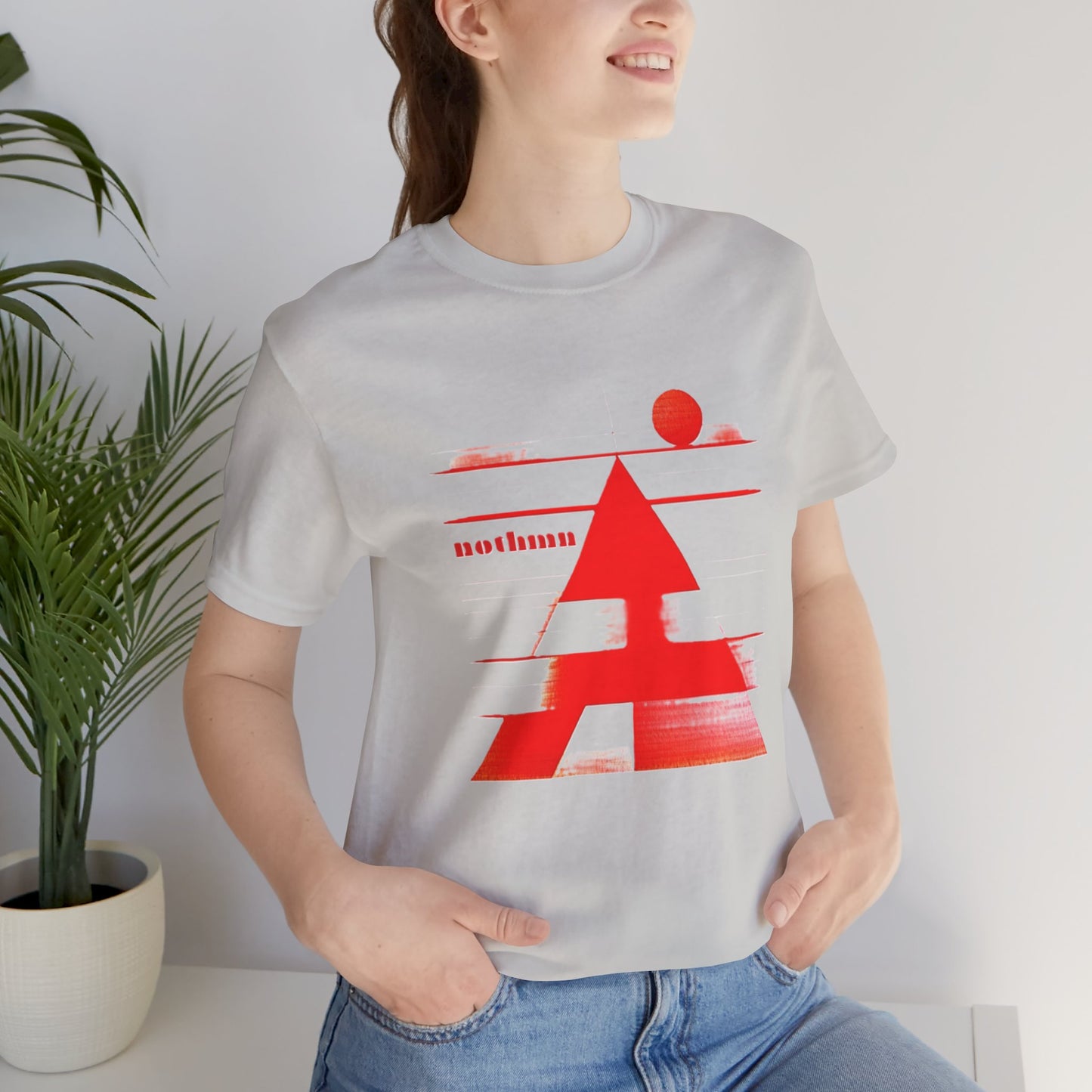 Desert Pyramid Tee - Fitted Unisex Jersey Short Sleeve Tee