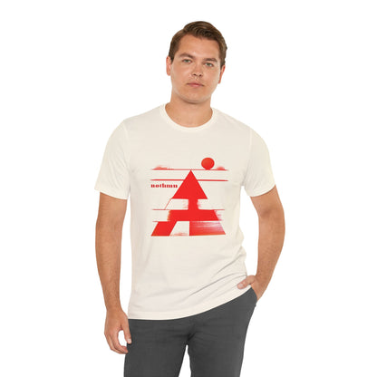 Desert Pyramid Tee - Fitted Unisex Jersey Short Sleeve Tee