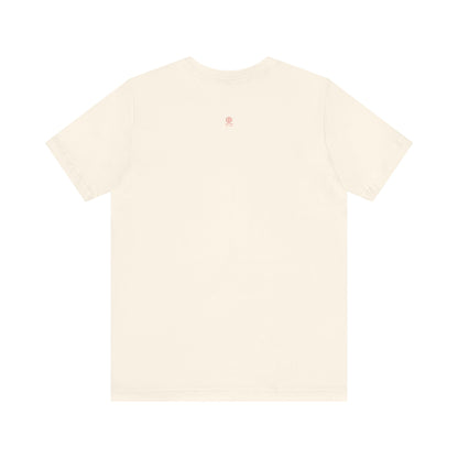 Flamingos in Paradise - Fitted Unisex Jersey Short Sleeve Tee
