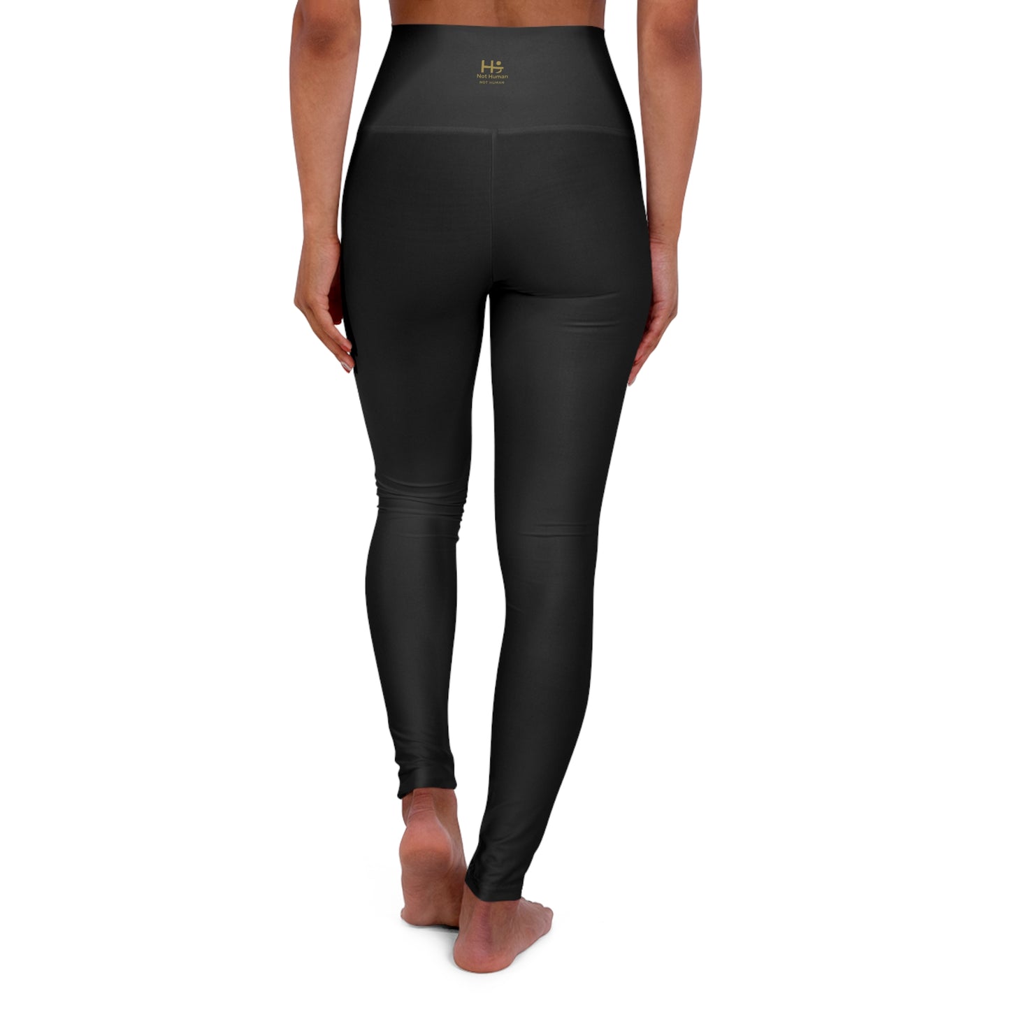 NH's High Waisted Yoga Leggings - Black