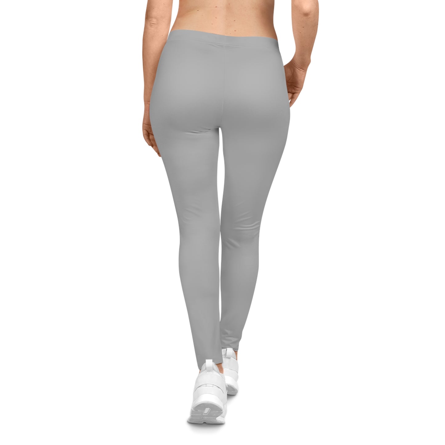 Light Grey Nothmn, Stylish Women's Casual Leggings