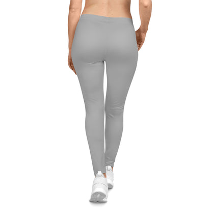 Light Grey Nothmn, Stylish Women's Casual Leggings