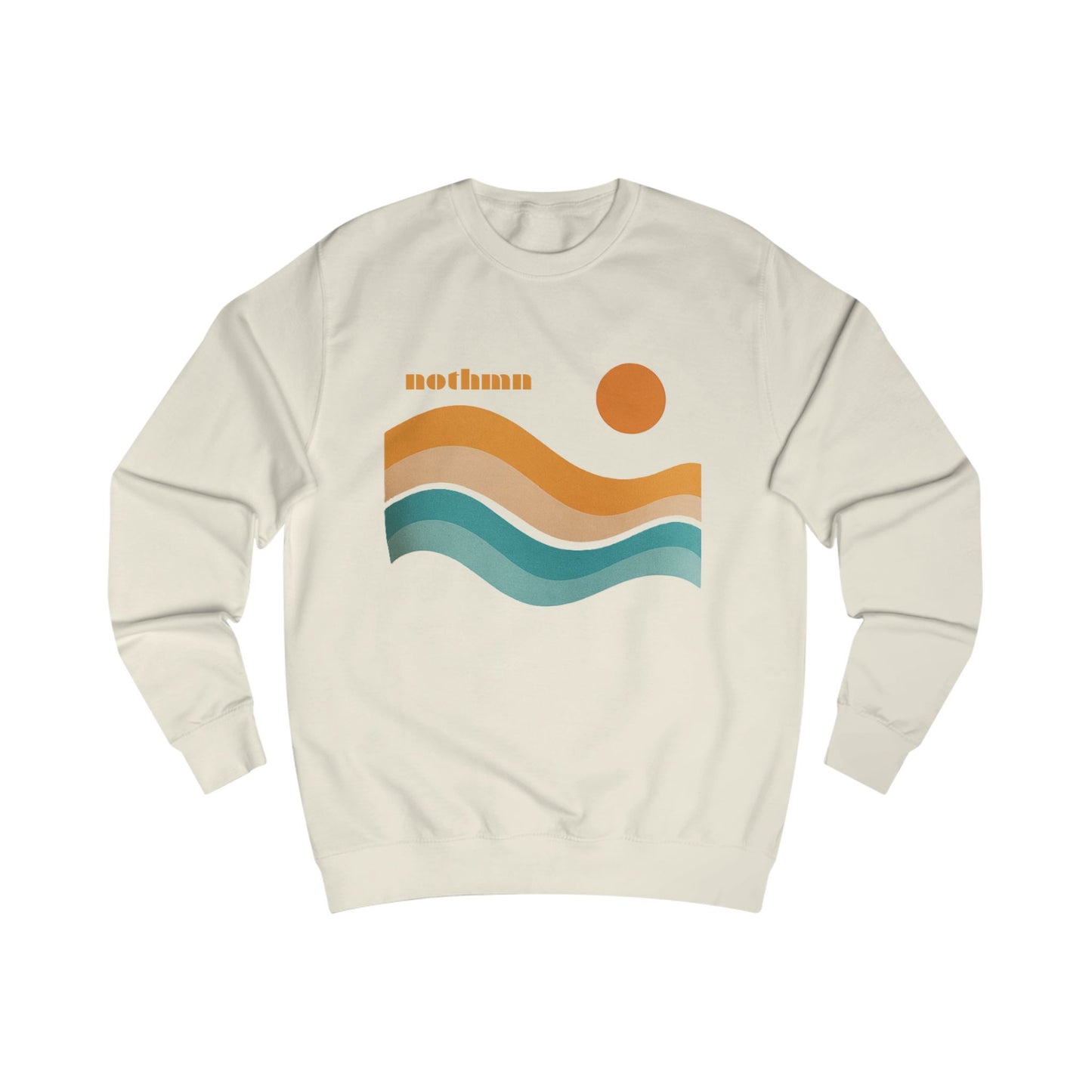 Retro Coastal  - Unisex - Keep it Wavy Sweatshirt