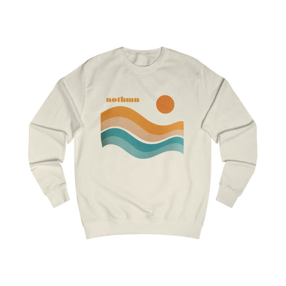 Retro Coastal  - Unisex - Keep it Wavy Sweatshirt