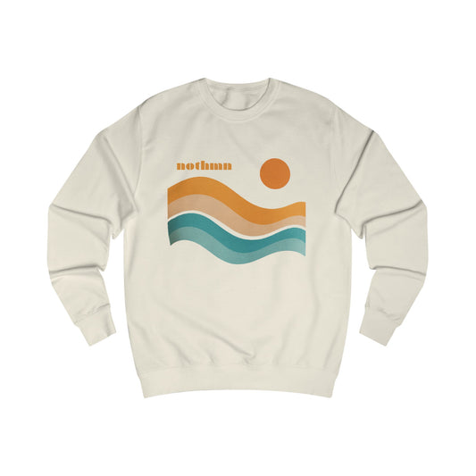 Retro Coastal  - Unisex - Keep it Wavy Sweatshirt