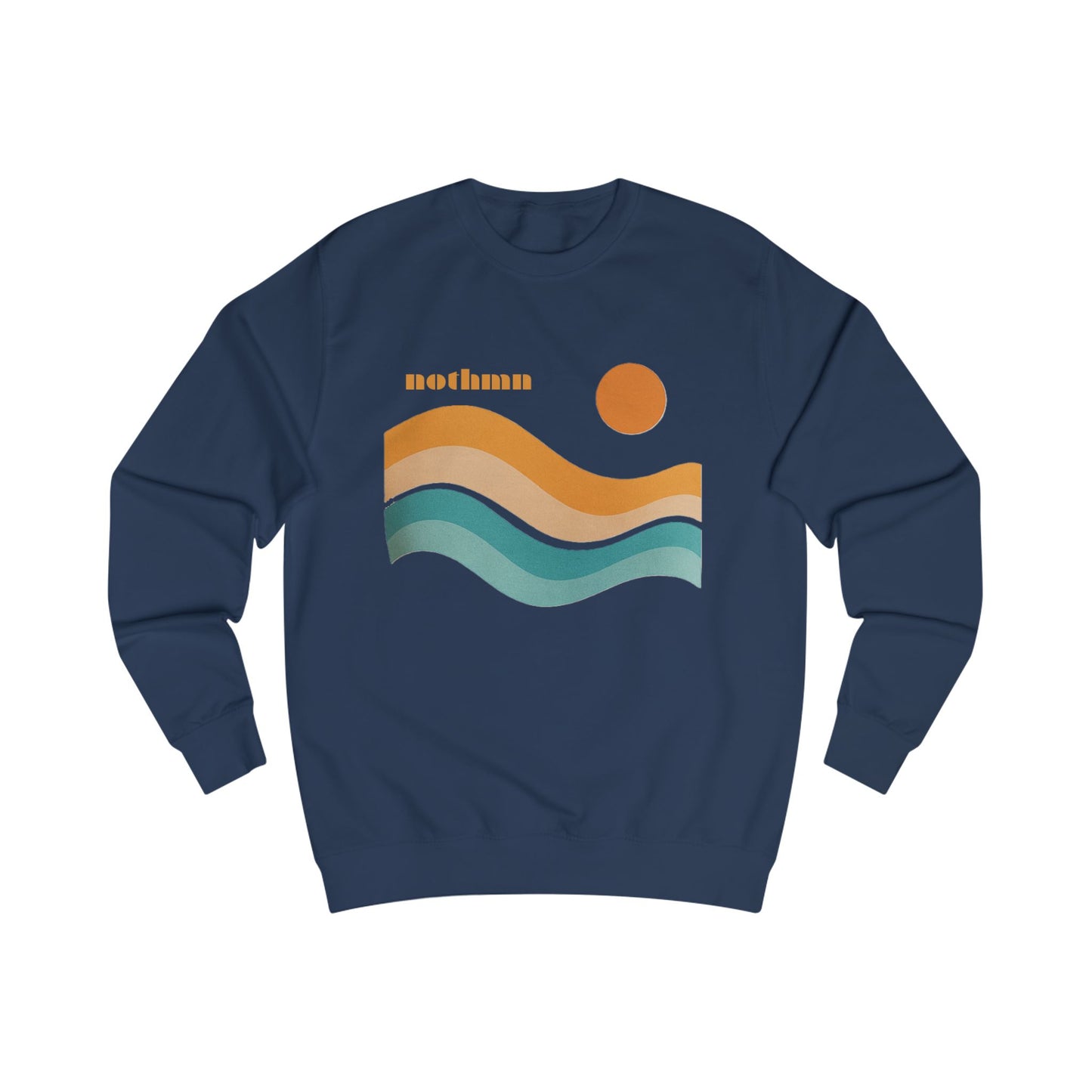 Retro Coastal  - Unisex - Keep it Wavy Sweatshirt