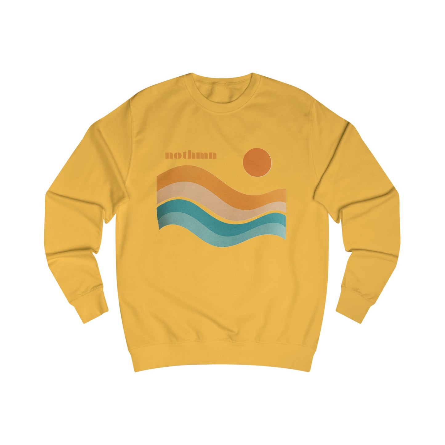 Retro Coastal  - Unisex - Keep it Wavy Sweatshirt