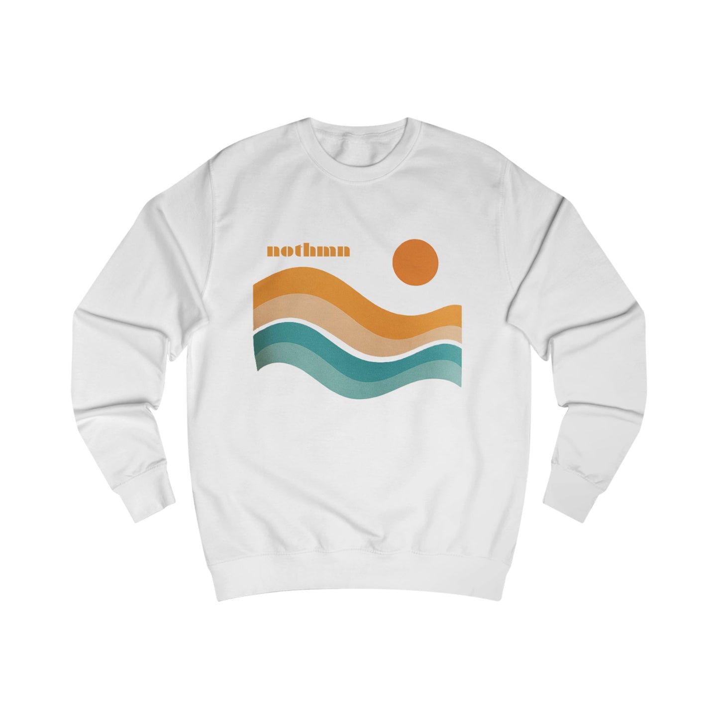 Retro Coastal  - Unisex - Keep it Wavy Sweatshirt