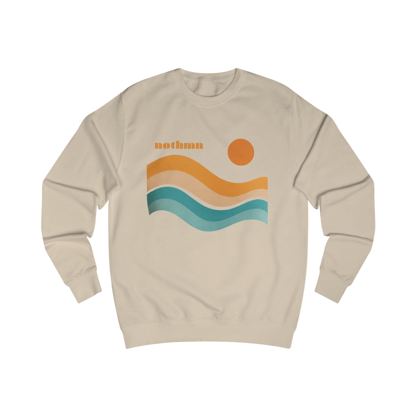 Retro Coastal  - Unisex - Keep it Wavy Sweatshirt