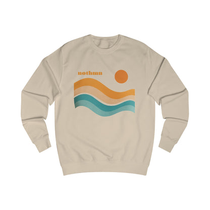 Retro Coastal  - Unisex - Keep it Wavy Sweatshirt