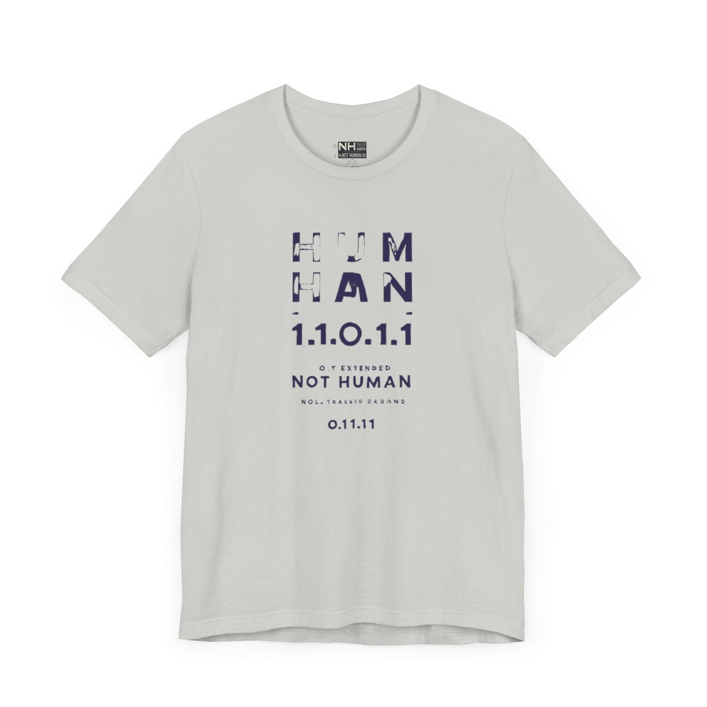 Human 1.1.0 - Fitted Unisex Jersey Short Sleeve Tee