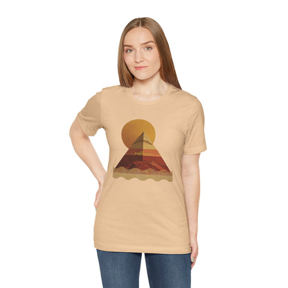 Pyramid Awakening - Fitted Unisex Jersey Short Sleeve Tee