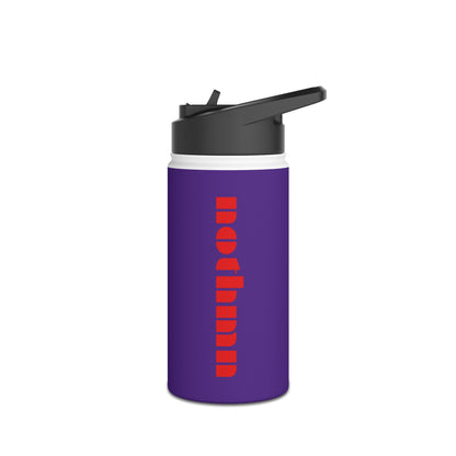 Purple Sleek Stainless Steel Water Bottle, Insulated Drinkware, Travel Mug, Outdoor Sports Bottle, Eco-Friendly Hydration
