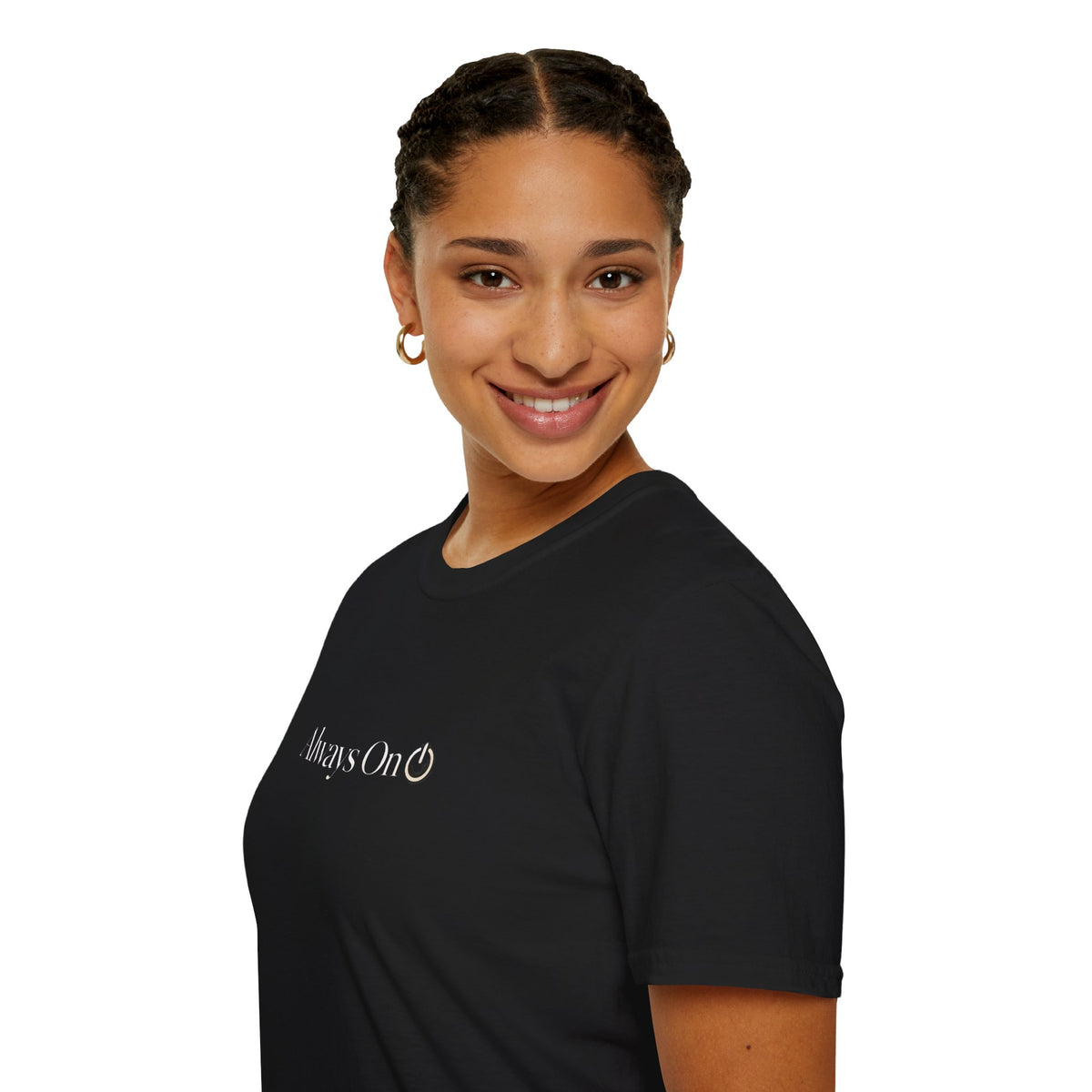 Always On T-Shirt — Minimalist Graphic Tee