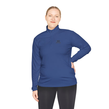 Not Human - Unisex Quarter-Zip Duality Pullover