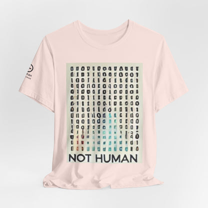Not Human's Fitted Unisex Jersey Short Sleeve Tee