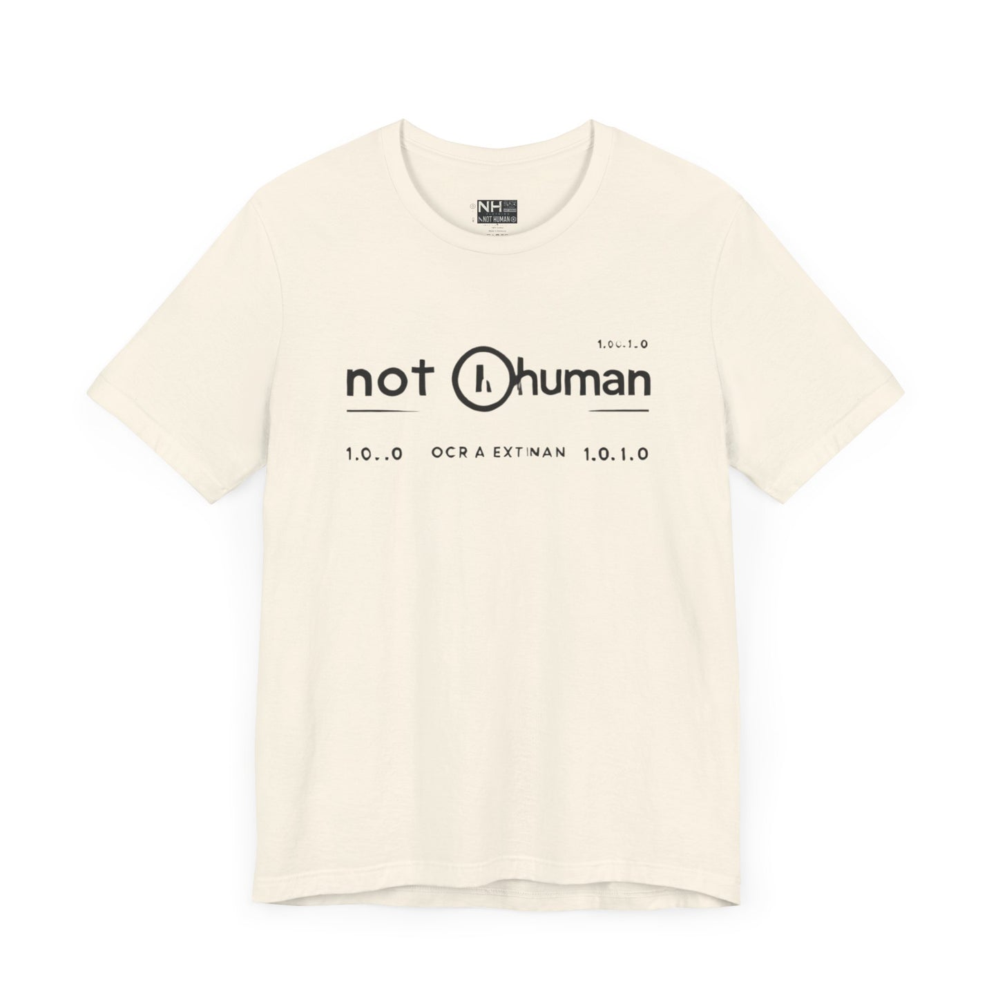 Not Human OGT - Fitted Unisex Jersey Short Sleeve