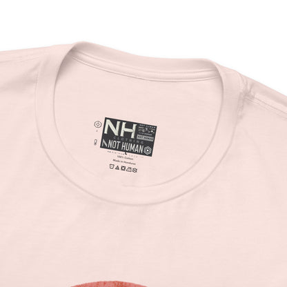 Flamingos in Paradise - Fitted Unisex Jersey Short Sleeve Tee