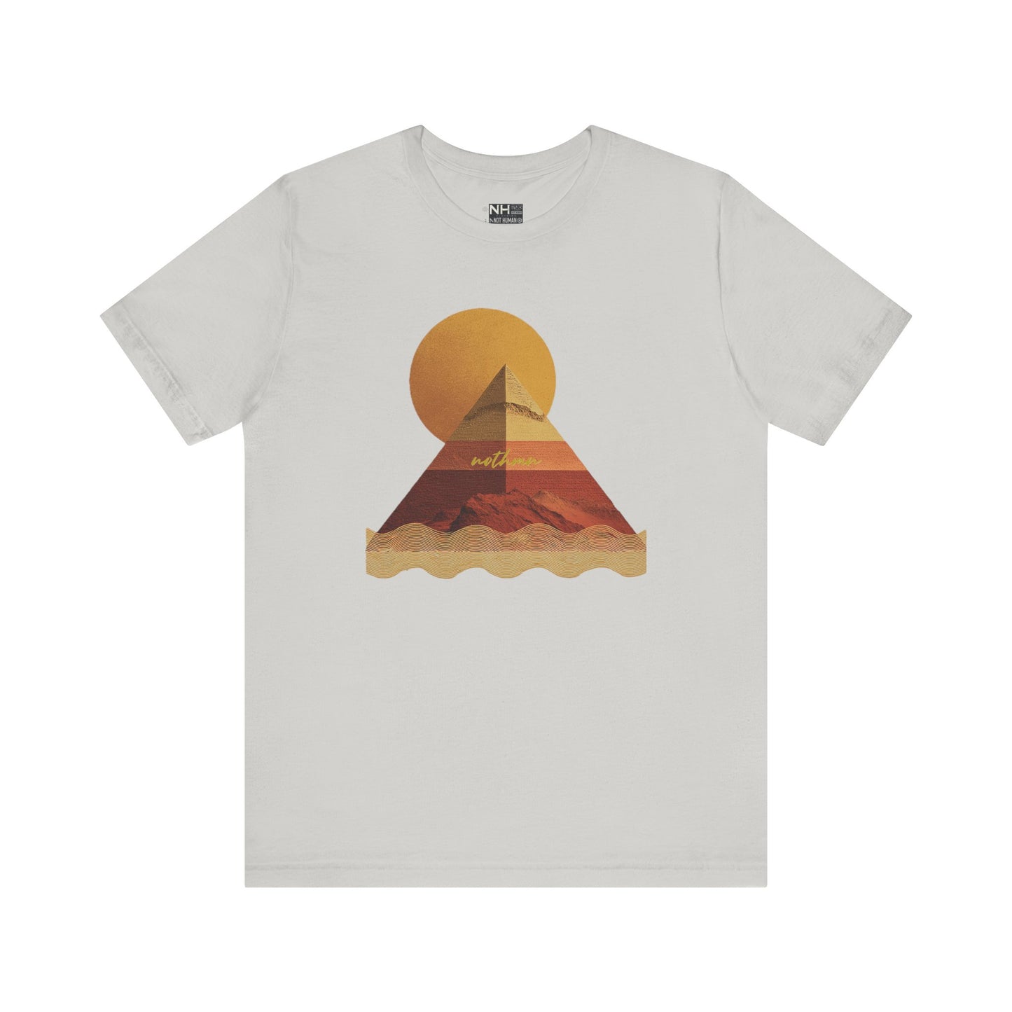 Pyramid Awakening - Fitted Unisex Jersey Short Sleeve Tee