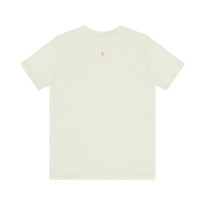 Flamingos in Paradise - Fitted Unisex Jersey Short Sleeve Tee