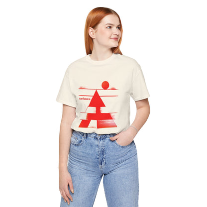 Desert Pyramid Tee - Fitted Unisex Jersey Short Sleeve Tee