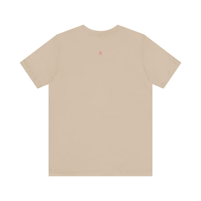 Flamingos in Paradise - Fitted Unisex Jersey Short Sleeve Tee