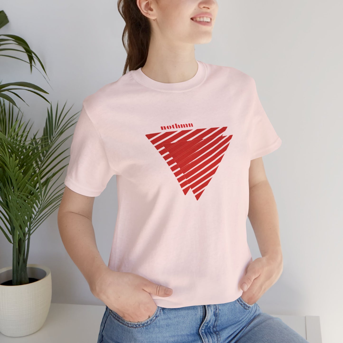 Nothmn Double Attack Tee - Fitted Unisex Jersey Short Sleeve Tee