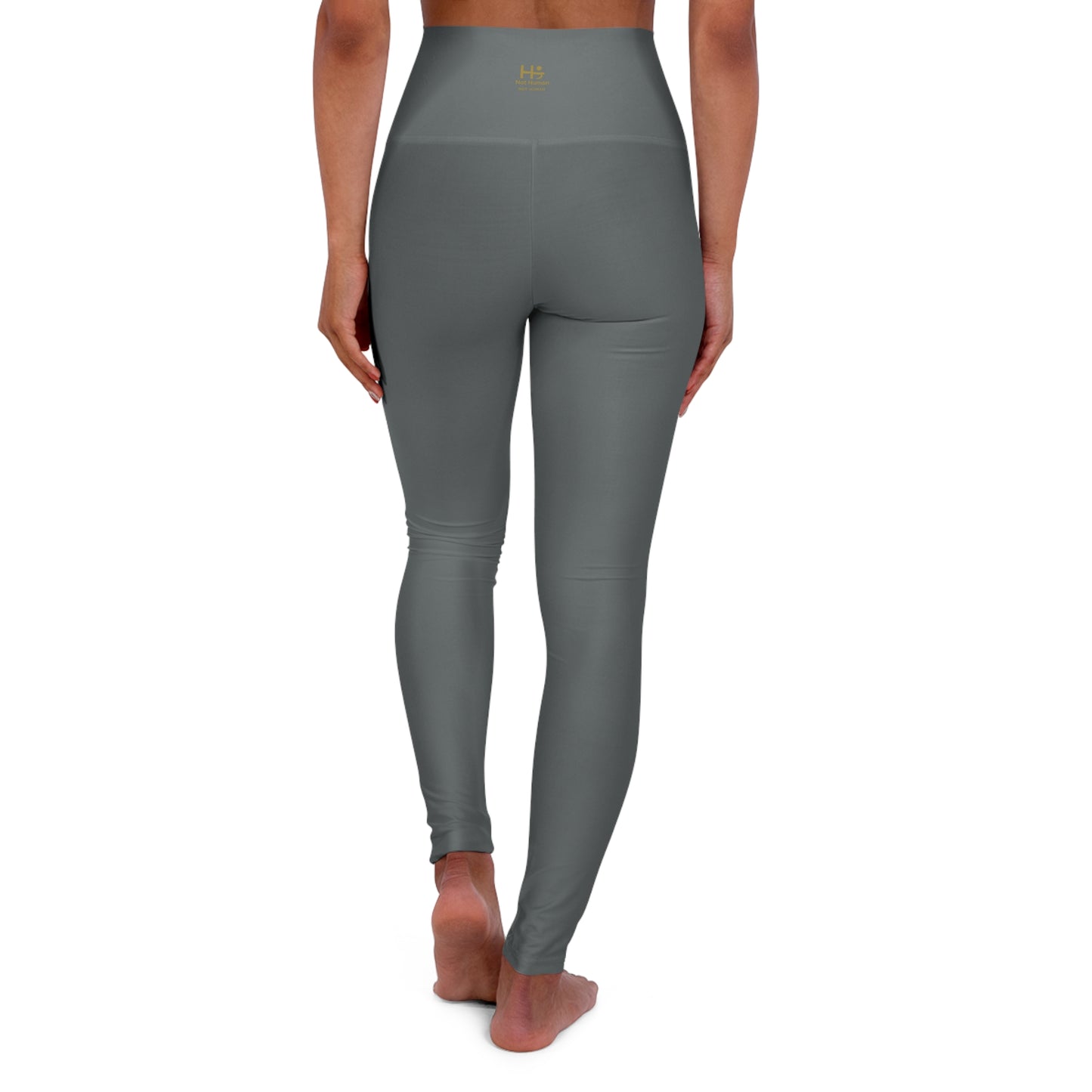 NH's High Waisted Yoga Leggings - Dark Grey
