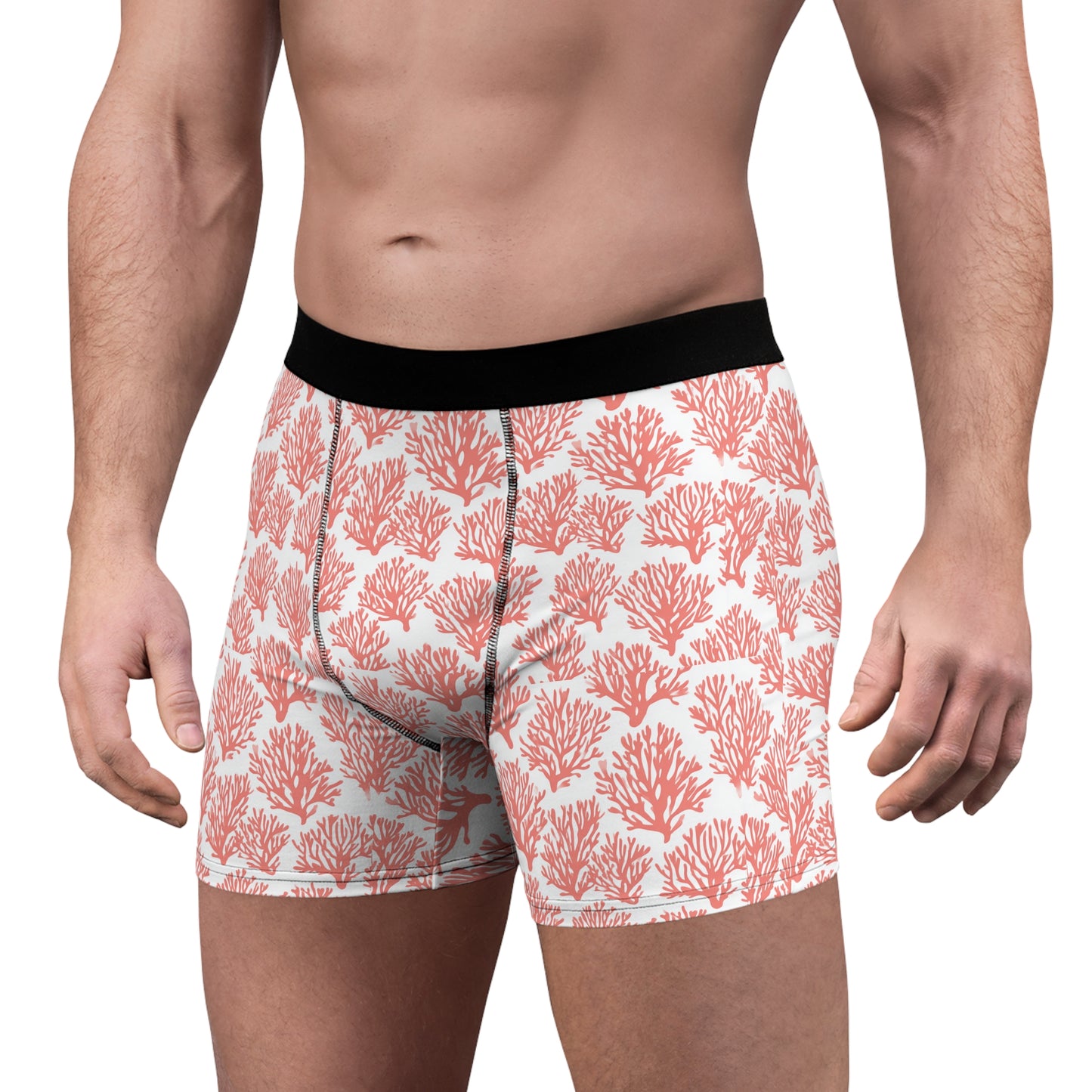 Men's Coral - Boxer Briefs